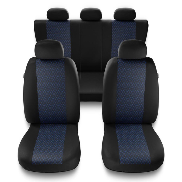 Een set universele autohoezen voor BMW X6 E71, F16, G06 (2008-....) - PF-BL