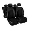Op maat gemaakte hoezen voor Opel Astra H Caravan, Hatchback, Sedan (2004-2014) - pasvorm autostoelhoezen - autostoelbeschermer set - zwart