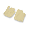 Velours automatten voor SEAT Toledo IV Liftback (2012-2018) - beige