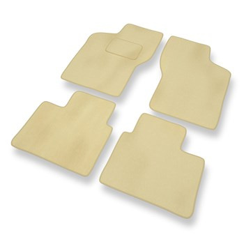 Velours automatten voor Fiat Bravo Hatchback (1995-2001) - beige