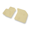 Velours automatten voor Fiat Sedici Crossover (2005-2014) - beige