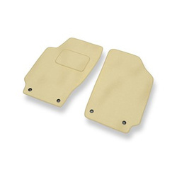 Velours automatten voor Volkswagen Fox I Hatchback (2003-2011) - beige