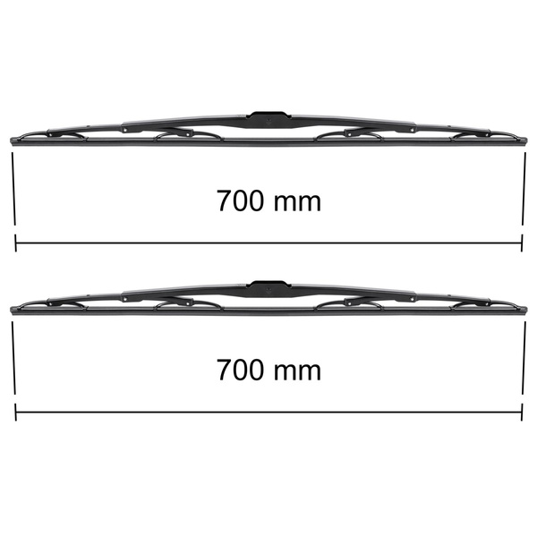 Auto ruitenwissers op de voorruit voor Scania G Vrachtwagen (2008-2019) - standaard bladen