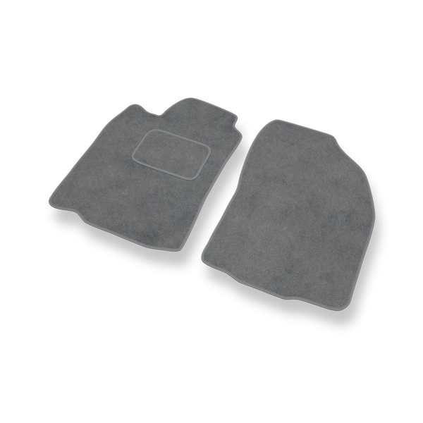 Velours automatten voor Mitsubishi Pajero Sport I SUV (1996-2008) - grijs