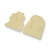 Velours automatten voor Honda Civic VII Coupé, Hatchback, Sedan (2001-2005) 3 deuren, 4 deuren - beige