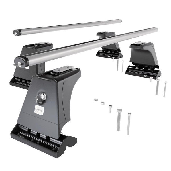 Basisrek voor het autodak voor Mazda Premacy MPV (2004-2016) - zilver Imperiaal - bevestigingspunten - Aluminium