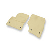 Velours automatten voor Volkswagen Touareg I SUV (2002-2010) - beige