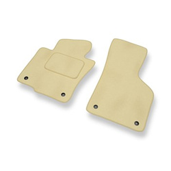 Velours automatten voor Volkswagen Passat B7 Sedan, Variant (2010-2014) - beige