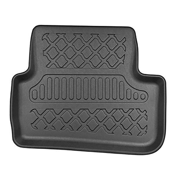 Set kofferbakmat en automatten TPE op maat gemaakt voor: Mercedes-Benz B Klas W246, W247 Sports Tourer (10.2011-12.2018) - bovenste bagageruimte; met dubbele laadvloer (met EASY VARIO PLUS SYSTEM (vlakke laadvloer)); niet van Plug-in Hybrid