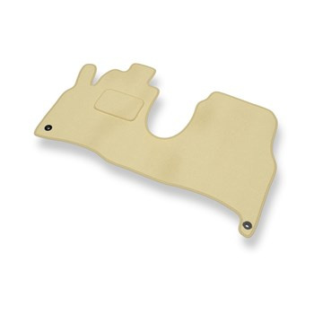 Velours automatten voor Peugeot 807 MPV (2002-2014) - beige