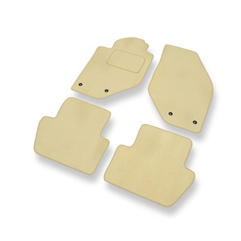 Velours automatten voor Volvo V70 I Stationwagen (1997-2000) - beige