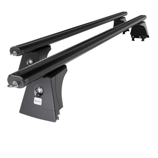 Basisrek voor het autodak voor Opel Astra J mk IV Hatchback (2009-2015) - zwart Imperiaal - bevestigingspunten - Aluminium