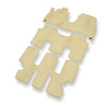 Velours automatten voor Peugeot 807 MPV (2002-2014) - beige