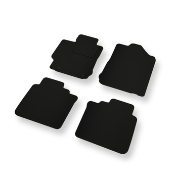 Vilten automatten voor Toyota Camry VII Sedan (2011-2017) - zwart