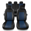 Een set universele autohoezen voor BMW 3 E36, E46, E90, F30, G20, G21 (1990-....) - CM-BL