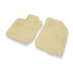 Velours automatten voor Dacia Sandero I, II Hatchback (2008-2020) - beige