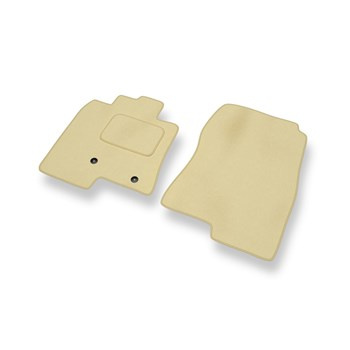 Velours automatten voor Mitsubishi Pajero III SUV (1999-2006) 3 deuren - beige