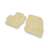 Velours automatten voor Mazda 3 II Hatchback, Sedan (2009-2014) - beige