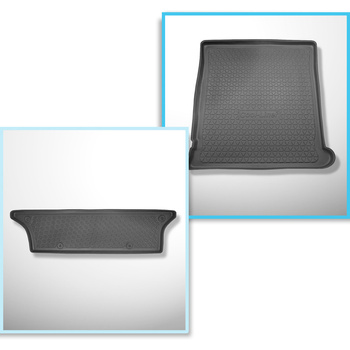 Set kofferbakmat en automatten TPE PREMIUM op maat gemaakt voor: Volkswagen Shar