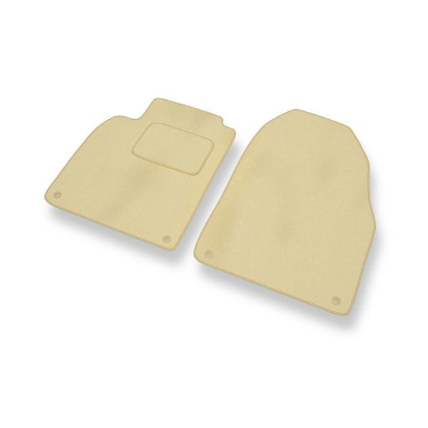 Velours automatten voor Saab 9-3 II Cabriolet, SportCombi, SportSedan (2002-2012) - beige