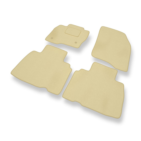 Velours automatten voor Ford Edge SUV (2016-2020) - beige
