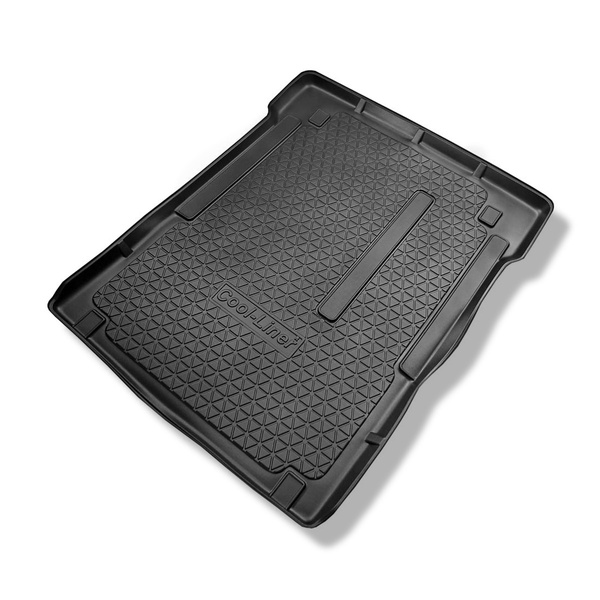 Kofferbakmat op maat voor: Fiat Scudo II Panorama Stationwagen (2007-2016) - L2 (mogelijkheid om gatjes te maken voor stoelbevestigingen op de derde rij)