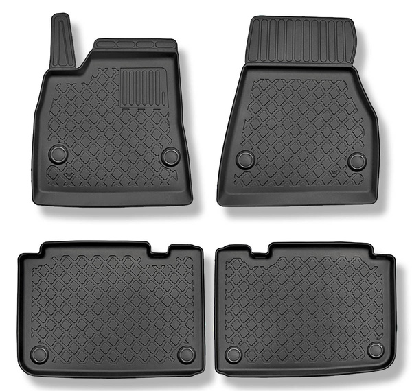 TPE automatten voor Tesla Model S Liftback (04.2015-12.2020) - 4-wiel aandrijving