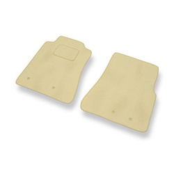 Velours automatten voor Ford Mustang V Coupé, Cabriolet (2005-2014) - beige