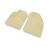 Velours automatten voor Nissan Almera I Hatchback, Sedan (1995-2000) - beige