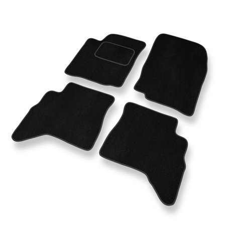 Velours automatten voor Suzuki Grand Vitara I (1997-2005) - zwart