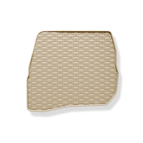 Rubberen matten voor de Volkswagen Passat B5 Sedan, Variant (1996-2005) - beige - 4 stuks