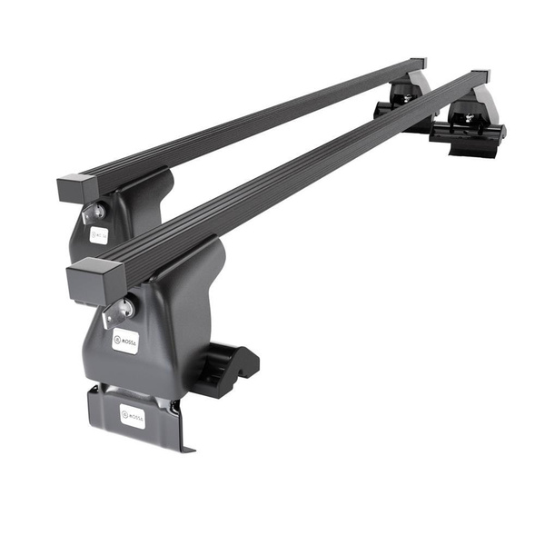 Basisrek voor het autodak voor Nissan Micra K13 Hatchback (2010-2016) - zwart Imperiaal - zonder bevestigingsmateriaal - Staal