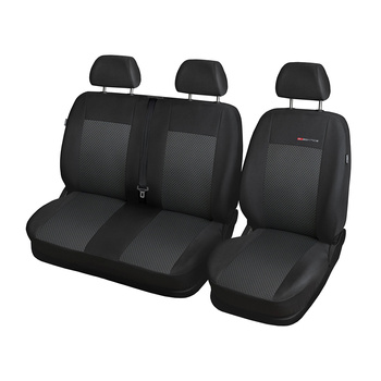 Op maat gemaakte hoezen voor Peugeot Boxer II Bestelwagen (2006-2014) - pasvorm autostoelhoezen - autostoelbeschermer set - E3