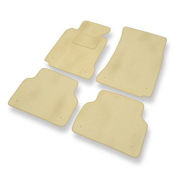 Velours automatten voor BMW 5 M5 III E39 Limousine, Touring (1998-2003) - beige