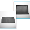 Set kofferbakmat en automatten TPE op maat gemaakt voor: Mercedes-Benz EQV 300 Bestelwagen (10.2020-....) - Extra lange versie (wielbasis 3430 mm, voertuiglengte 5370 mm); achter de derde zitrij; zonder gedeelde bagageruimte; volledig achter 2e rij (T - 2