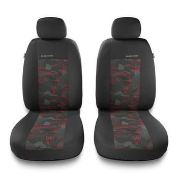 Een set universele autohoezen voor Hyundai i10 I, II, III (2008-....) - 2UNE-RD