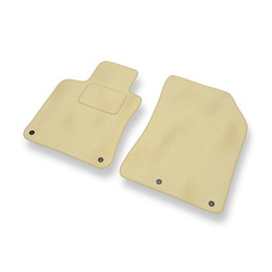 Velours automatten voor Peugeot 308 II Hatchback (2013-2021) - beige