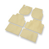 Velours automatten voor Mazda MPV II MPV (1999-2006) - beige
