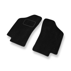 Velours automatten voor Fiat Tipo I Hatchback (1988-1995) - zwart