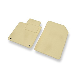 Velours automatten voor Renault Laguna III Coupé, Estate, Hatchback (2007-2015) - beige