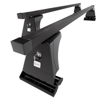 Basisrek voor het autodak voor Peugeot 5008 MPV (2009-2017) - zwart Imperiaal - 