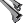 Basisrek voor het autodak voor Peugeot Boxer III Bus (2014-....) - zilver Imperiaal - bevestigingspunten - Aluminium