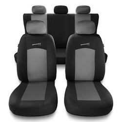 Een set universele autohoezen voor Fiat Bravo I, II (1995-2015) - S-G2
