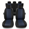 blauw