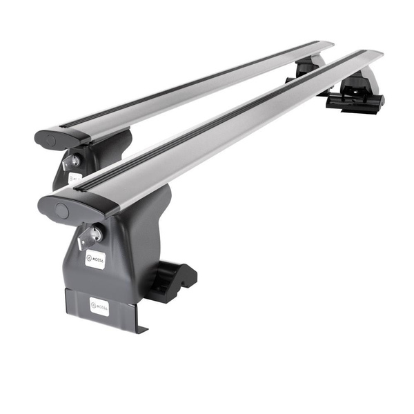 Basisrek voor het autodak voor BMW 7 E65/E66 Limousine (2002-2008) - zilver Imperiaal - zonder bevestigingsmateriaal - Aluminium