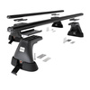 Basisrek voor het autodak voor Citroen Xsara Picasso MPV (2000-2006) - zwart Imperiaal - bevestigingspunten - Aluminium