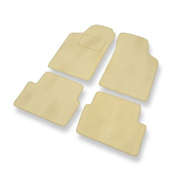 Velours automatten voor Renault Laguna I Estate, Hatchback (1993-2000) - beige