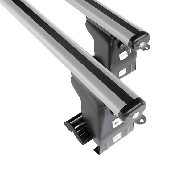 Basisrek voor het autodak voor Kia Picanto Hatchback (2011-2016) - zilver Imperiaal - zonder bevestigingsmateriaal - Aluminium