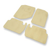 Velours automatten voor Dodge Durango II SUV (2004-2009) - beige