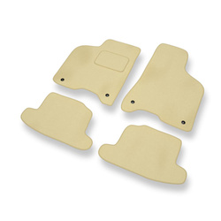 Velours automatten voor Volkswagen Lupo I Hatchback (1998-2005) - beige